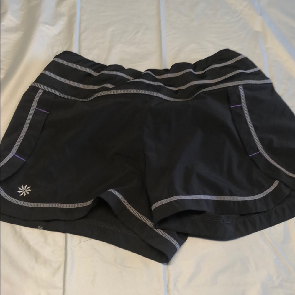Athleta XS black athletic shorts